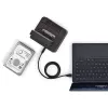 StarTech.com Dviejų diskų USB 3.2 Gen 2 SATA kietųjų diskų dokas, 10 Gbps, išorinis 2,5/3,5 colio SATA I/II/III SSD/HDD dokas, karšto keitimo lizdas, įkrovimas iš viršaus