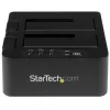 StarTech.com autonominis kietųjų diskų kopijavimo įrenginys, dviejų lizdų HDD/SSD klonuoklis/kopijuoklis, USB 3.1 (10Gbps) į SATA III HDD/SSD prijungimo stotelė, kietojo disko kopijavimo dokas