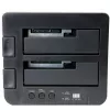 StarTech.com autonominis kietųjų diskų kopijavimo įrenginys, dviejų lizdų HDD/SSD klonuoklis/kopijuoklis, USB 3.1 (10Gbps) į SATA III HDD/SSD prijungimo stotelė, kietojo disko kopijavimo dokas