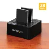 StarTech.com autonominis kietųjų diskų kopijavimo įrenginys, dviejų lizdų HDD/SSD klonuoklis/kopijuoklis, USB 3.1 (10Gbps) į SATA III HDD/SSD prijungimo stotelė, kietojo disko kopijavimo dokas