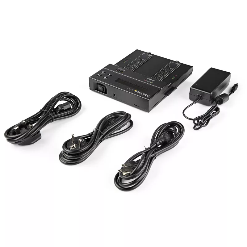 StarTech.com SM2DUPE11 – nepriklausomas M.2 SATA ir M.2 NVMe kopijavimo ir trynimo įrenginys, skirtas M.2 PCIe AHCI/NVMe, M.2 SATA, 2,5/3,5 colio SATA diskams