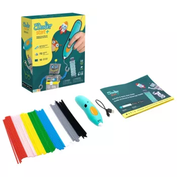 3D rašiklis 3Doodler Start Plus 0,77 mm Turkio, Geltona