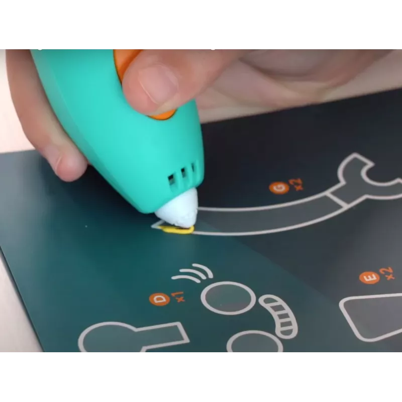 3D rašiklis 3Doodler Start Plus 0,77 mm Turkio, Geltona