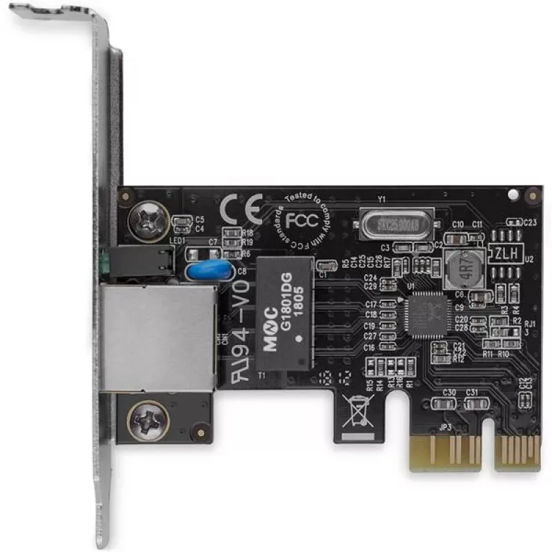 „StarTech.com“ 1 prievado PCI Express PCIe Gigabit tinklo adapteris serveriams – žemo profilio