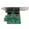 StarTech.com dviejų prievadų Gigabit PCI Express serverio tinklo adapterio kortelė – PCIe NIC