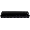 StarTech.com 10 prievadų USB 3.0 šakotuvas su įkrovimo ir sinchronizavimo prievadais - 2 x 1,5 A prievadai