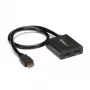 StarTech.com 4K HDMI 2 prievadų vaizdo skirstytuvas – 1x2 HDMI skirstytuvas – maitinamas USB arba maitinimo adapteriu – 4K 30Hz