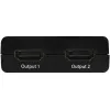 StarTech.com 4K HDMI 2 prievadų vaizdo skirstytuvas – 1x2 HDMI skirstytuvas – maitinamas USB arba maitinimo adapteriu – 4K 30Hz