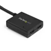 StarTech.com 4K HDMI 2 prievadų vaizdo skirstytuvas – 1x2 HDMI skirstytuvas – maitinamas USB arba maitinimo adapteriu – 4K 30Hz