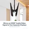 StarTech.com 4K HDMI 2 prievadų vaizdo skirstytuvas – 1x2 HDMI skirstytuvas – maitinamas USB arba maitinimo adapteriu – 4K 30Hz