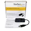 StarTech.com ST4300MINU3B Nešiojamas 4 prievadų USB 3.0 mazgas - juodas