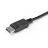 StarTech.com 2 prievadų DisplayPort KVM jungiklis - 4K 60Hz - Kompaktiškas dviejų prievadų UHD DP 1.2 USB darbalaukio KVM jungiklis su 1,2 m kabeliais ir garsu - maitinamas per USB ir nuotolinis perjungimas - MacBook ThinkPad