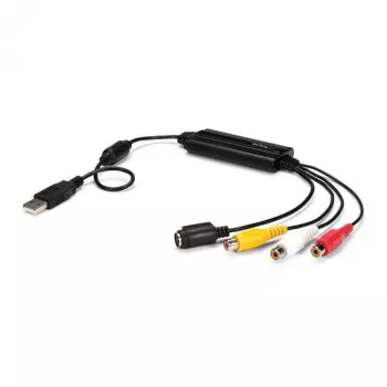 StarTech.com USB vaizdo fiksavimo adapterio kabelis – S-Video/Composite į USB 2.0 SD vaizdo fiksavimo įrenginio kabelis – TWAIN palaikymas – analoginis-skaitmeninis keitiklis medijos saugojimui – tik Windows
