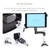 StarTech.com VESA laikiklio adapteris planšetėms 7,9–12,5 col. – iki 2 kg – 75x75/100x100 VESA – universalus apsauginis planšetės laikiklis – juodas