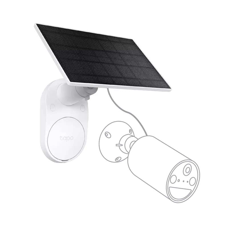 TP-Link Tapo saulės baterija 5.2V 2.5W, IP65, USB-C