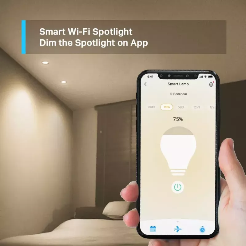 Išmanioji lemputė TP-Link Tapo L610 Wi-Fi, pritemdoma, balta