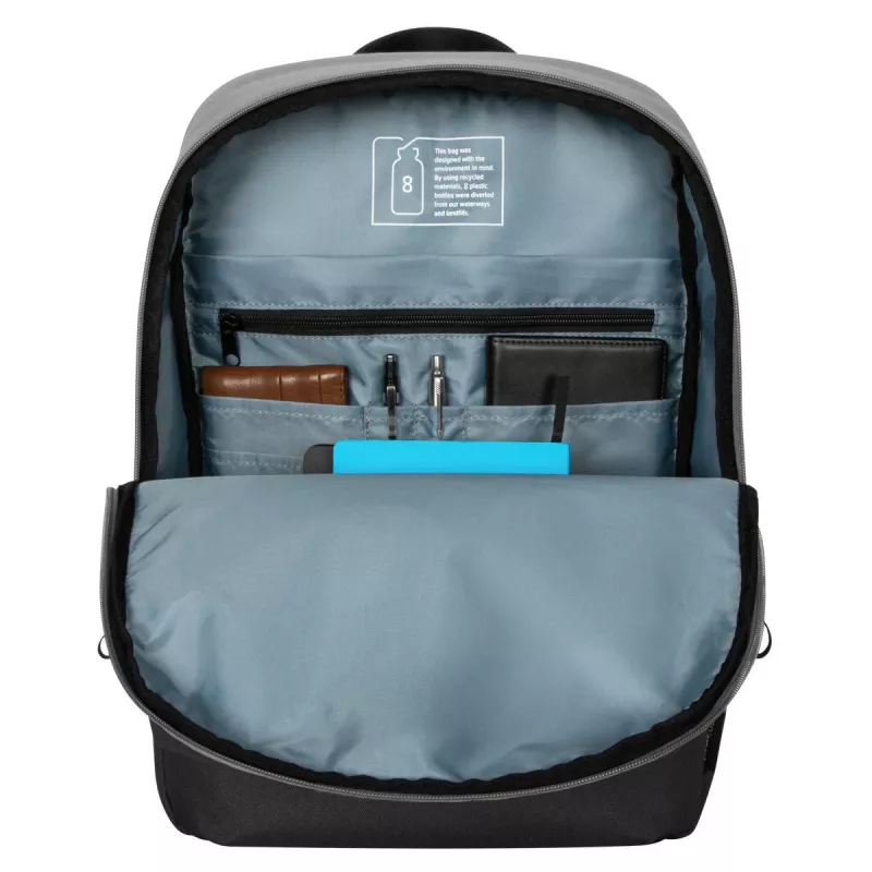 Targus Sagano 39,6 cm (15,6 colio) Kuprinė Juoda, Pilka