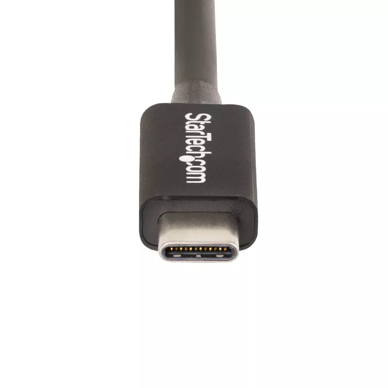 StarTech.com 1 m Thunderbolt 4 laidas - 40Gbps - 100W PD - 4K/8K vaizdas - Intel sertifikuotas - suderinamas su USB4/Thunderbolt 3/USB 3.2/USB Type-C/DisplayPort