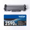 Brother TN-2590XL original juodas kasečių toneris, didelės išeigos, 1 vnt.
