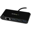 StarTech.com USB-C į Ethernet adapteris su 3 prievadų USB 3.0 stotelė ir Power Delivery