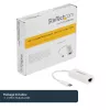 StarTech.com USB-C į Gigabit tinklo adapteris - Baltas