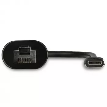 StarTech.com USB C į Ethernet adapteris 2.5GbE NBASE-T NIC - USB 3.0 Type C 2.5/1 Gigabit/100 Mbps kelių greičių tinklo adapteris, skirtas nešiojamam kompiuteriui, RJ45/LAN, suderinamas su Thunderbolt 3, MacBook Pro, Surface