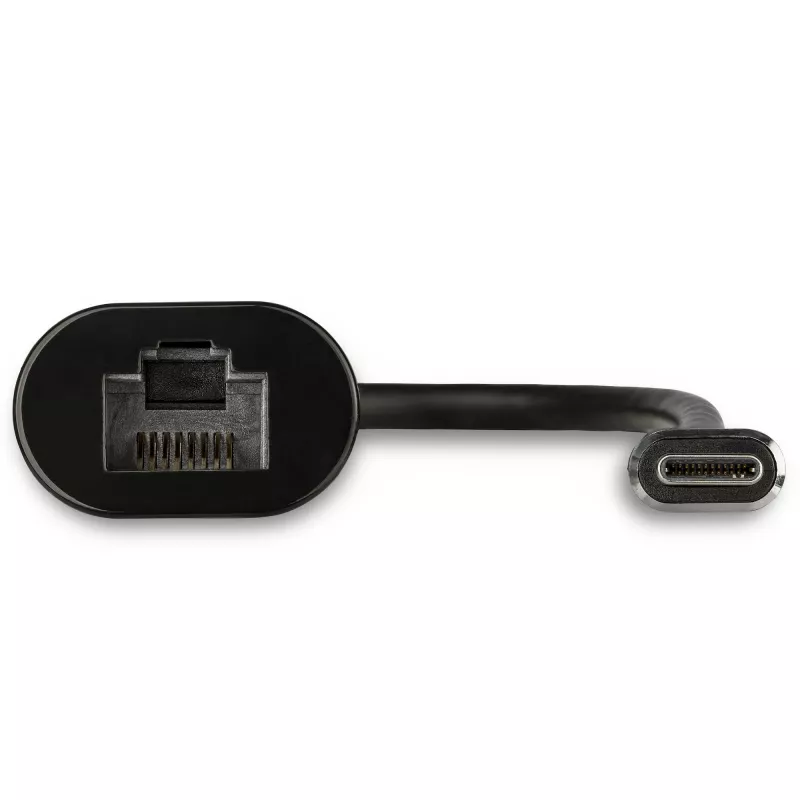StarTech.com US2GC30 USB-C–2,5 Gigabit Ethernet tinklo adapteris, USB 3.0, NBASE-T, 2.5GBASE-T, RJ45, 10/100/1000/2500 Mbps, juodos ir kosminės pilkos spalvos