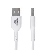 StarTech.com 6.6ft (2m) USB-A į USB-C įkrovimo laidas, įkrovimas ir sinchronizavimas, 3A, USB 2.0, TPE apvalkalas - baltas USB įkrovimo laidas