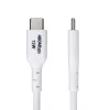 StarTech.com 6.6ft (2m) USB-A į USB-C įkrovimo laidas, įkrovimas ir sinchronizavimas, 3A, USB 2.0, TPE apvalkalas - baltas USB įkrovimo laidas
