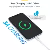 StarTech.com 1m (3.3ft) balta USB-C įkrovimo laidas, USB C laidas, USB 2.0 Type-C nešiojamojo kompiuterio įkroviklio laidas, 60W 3A Power Delivery, TPE apvalkalas, USB-C duomenų perdavimo laidas, M/M