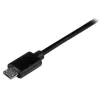 StarTech.com USB2CUB50CM USB-C–Micro-USB B laidas, kištukas–kištukas, USB 2.0, suderinamas su Thunderbolt 3, 0,5 m, juodos spalvos
