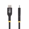 StarTech.com 2 m USB-C įkrovimo laidas, USB-IF sertifikuotas USB C laidas, 240 W PD EPR, USB 2.0 Type-C nešiojamojo kompiuterio įkroviklio laidas, USB-C duomenų perdavimo laidas, TPE apvalkalas, vyriškas/vyriškas