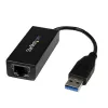 StarTech.com USB 3.0 prie Gigabit Ethernet tinklo adapteris, 10/100/1000 Mbps, USB į RJ45, USB 3.0 į LAN adapteris, USB 3.0 Ethernet adapteris (GbE), atitinka TAA