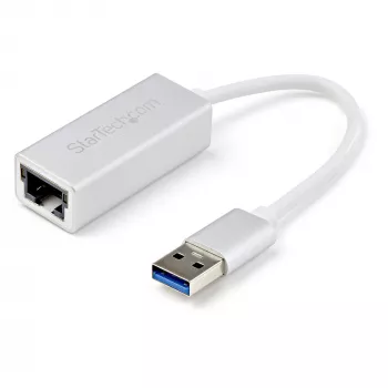 StarTech.com USB 3.0 į Gigabit tinklo adapteris - sidabrinis