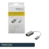 StarTech.com USB 3.0 į Gigabit tinklo adapteris - sidabrinis