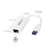 StarTech.com USB 3.0 į Gigabit Ethernet tinklo adapteris, 10/100/1000 Mbps, USB į RJ45, USB 3.0 į LAN adapteris, USB 3.0 Ethernet adapteris (GbE), TAA atitinka