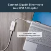 StarTech.com USB 3.0 į Gigabit Ethernet tinklo adapteris, 10/100/1000 Mbps, USB į RJ45, USB 3.0 į LAN adapteris, USB 3.0 Ethernet adapteris (GbE), TAA atitinka