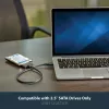 StarTech.com USB 3.1 – 2,5 colio SATA kietojo disko adapteris – USB 3.1 Gen 2 10Gbps su UASP išoriniu HDD/SSD saugyklos keitikliu