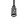 StarTech.com 1,8 m USB C į USB C laidas – 5A, 100W PD 3.0, sertifikuotas Works With Chromebook, USB-IF, vyriškas/vyriškas, USB 3.0 5Gbps, juodas