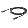 StarTech.com USB-C laidas su Power Delivery (3A) - vyriškas/vyriškas - 2 m - USB 3.0 - USB-IF sertifikuotas
