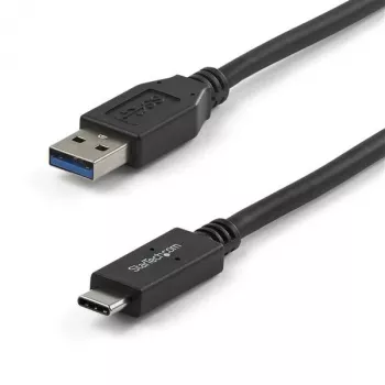 StarTech.com USB-A į USB-C laidas, 1 m, USB 3.2 Gen 2, 10 Gbit/s, juodas