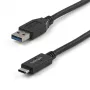 StarTech.com USB-A į USB-C laidas, 1 m, USB 3.2 Gen 2, 10 Gbit/s, juodas