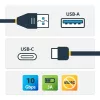 StarTech.com USB-A į USB-C laidas - M/M - 0,5 m - USB 3.1 (10Gbps)