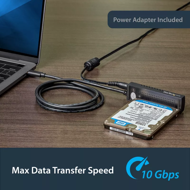 StarTech.com USB 3.1 (10Gbps) adapterinis kabelis 2.5”/3.5” SATA diskams - USB-C
