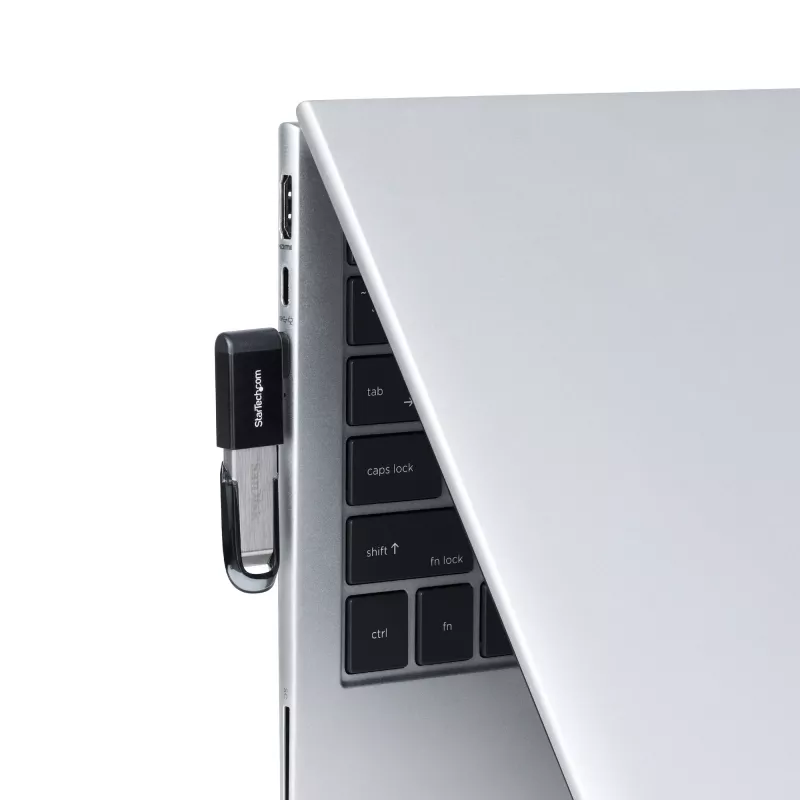 StarTech.com Stačiakampis USB-C į USB-A adapteris, USB 5Gbps, kompaktiškas USB-C kištukas į USB-A lizdą, metalinis korpusas, M/F