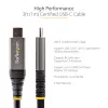 StarTech.com USB-C laidas 1 m, 10 Gbps, USB-IF sertifikuotas, 100W (5A) PD, DP Alt režimas