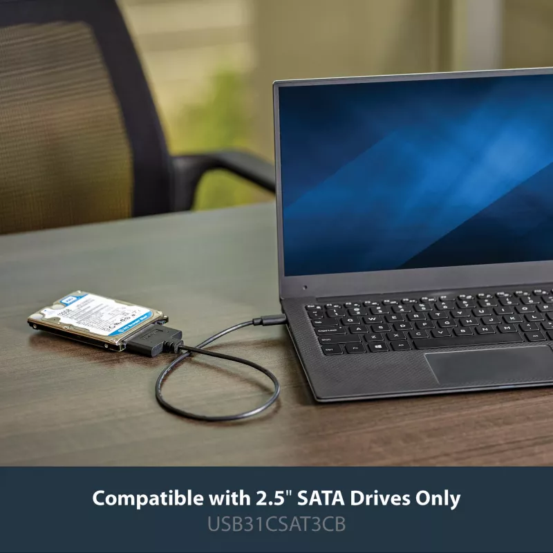 StarTech.com USB 3.1 (10Gbps) adapterinis kabelis 2,5 inch SATA diskams - USB-C