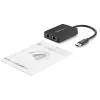 StarTech.com USB 3.0 prievado adapteris su dviem Gigabit Ethernet prievadais ir USB prievadu