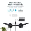 StarTech.com USB 3.0 į Dual DisplayPort adapteris – 4K 60Hz, 3.2 Gen 1 (3.1 Gen 1), USB Type-A, DisplayPort išvestis, 4096 x 2160 pikselių