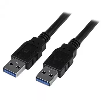 StarTech.com USB 3.0 laidas A-A, vyriški/vyriški, 3 m, juodas